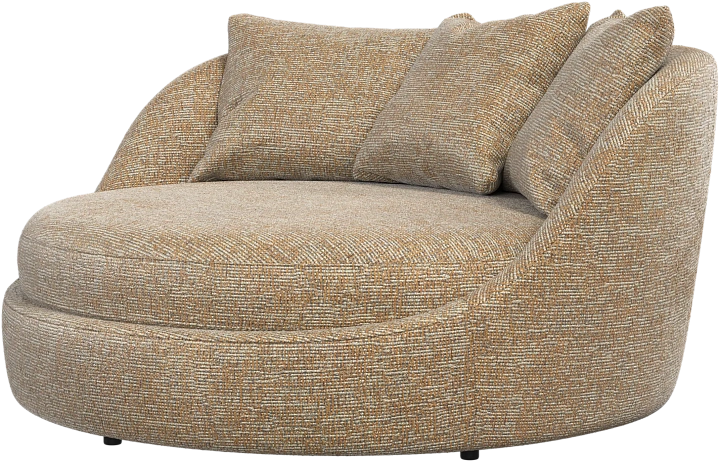 Кресло Ø - Tuscany горчичного цвета 3205 -  Под заказ