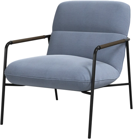 Кресло Terni - Frisco 2056 Голубая ткань с функцией акваклин  -  Под заказ