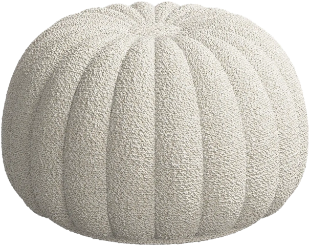 Пуф Sweet Art - Rimini ткань светло-бежевого цвета 3083 -  Под заказ