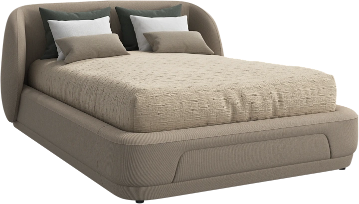 Кровать Bolzano - Skagen 3161 Песочная ткань  -  Под заказ