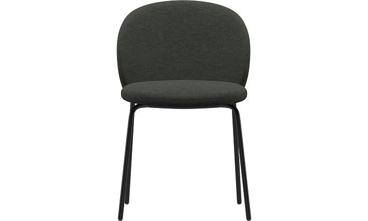 Обеденный стул Princeton - Bristol 3068 Темно-зеленая ткань  -  Под заказ