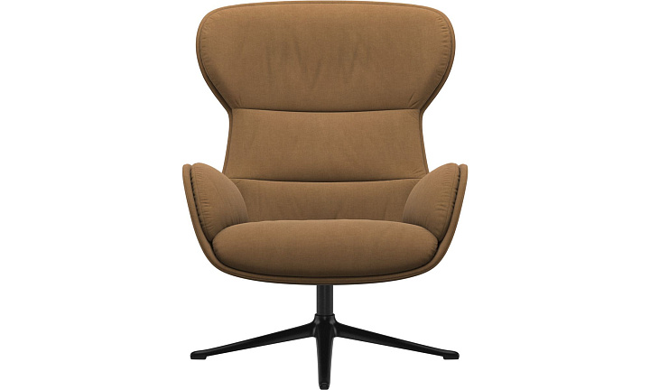 Кресло Reno с функцией вращения - Frisco 2057 Ткань цвета кэмел с функцией акваклин  -  Под заказ