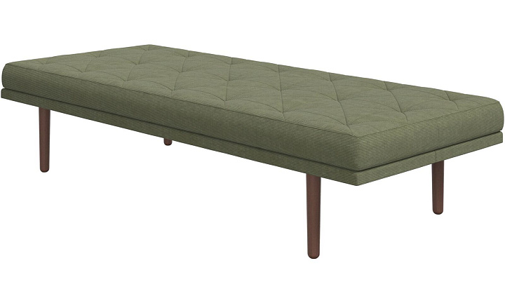 Кушетка Fusion - Skagen 3165 Зеленая ткань  -  Под заказ