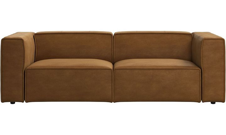 Диван Carmo - York 5120 Kожа коньячного цвета  -  Под заказ