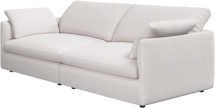 3-х местный диван Milano из двух модулей - Frisco 2070 Бежевая ткань  -  Под заказ