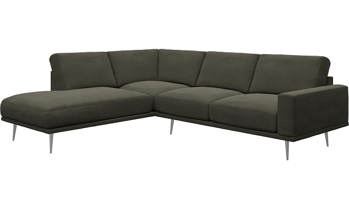 Диван Carlton с модулем для отдыха - York  5121 Kожа светло-зеленая -  Под заказ