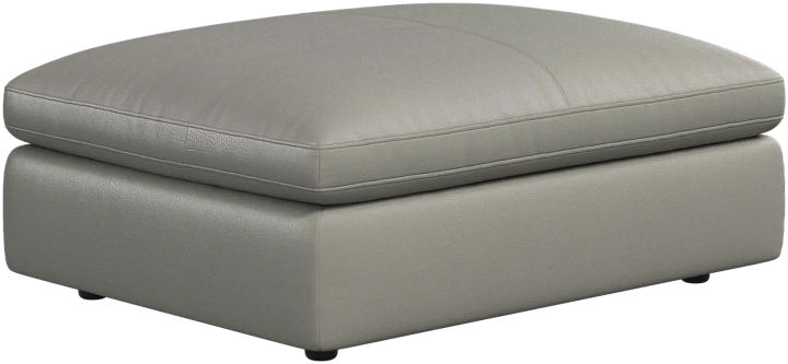 Пуф Milano - Nordic Grain 5132 Кожа серо-коричневого цвета -  Под заказ