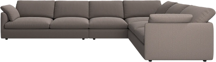 Угловой диван Milano - Copenhagen Коричневый 3311 -  Под заказ