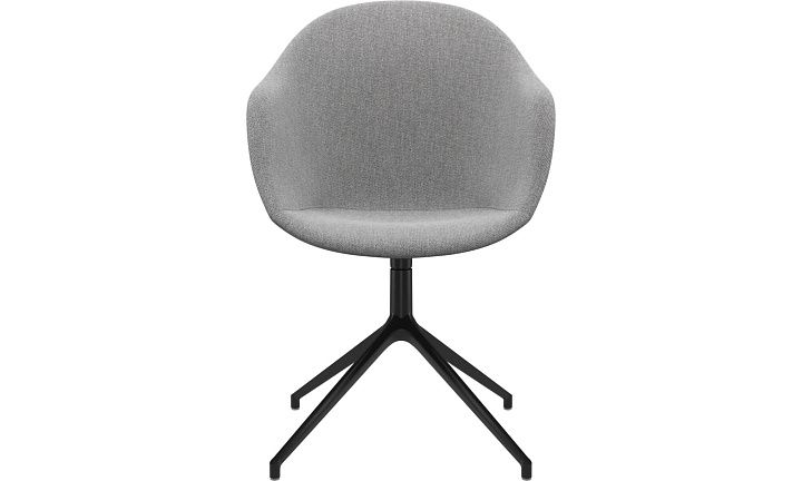 Cтул Adelaide с функцией вращения - Bristol 3060 Ткань светло-серого цвета  -  Под заказ