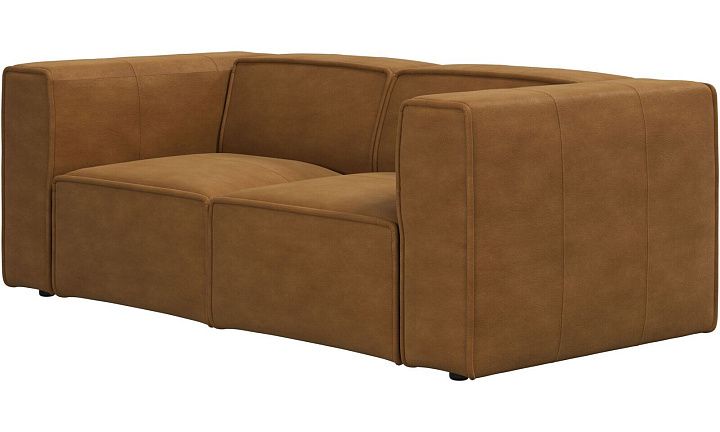 Диван Carmo - York 5120 Kожа коньячного цвета  -  Под заказ