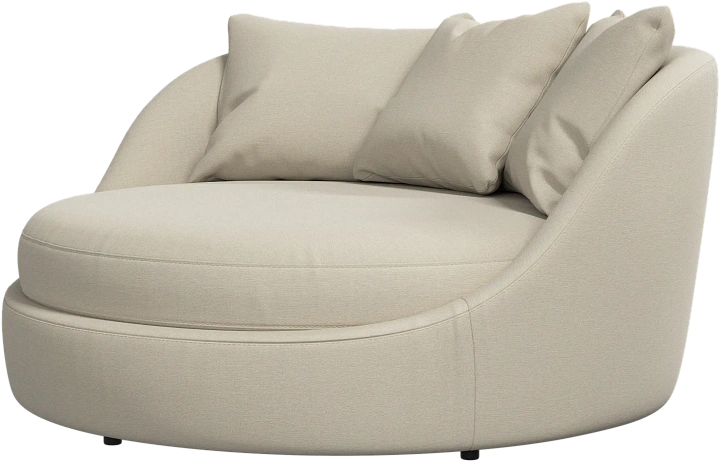 Кресло Ø - Frisco 2274 Ткань песочного цвета -  Под заказ