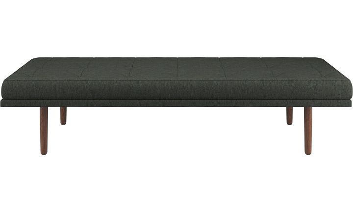 Кушетка Fusion - Bristol 3068 Темно-зеленая ткань  -  Под заказ