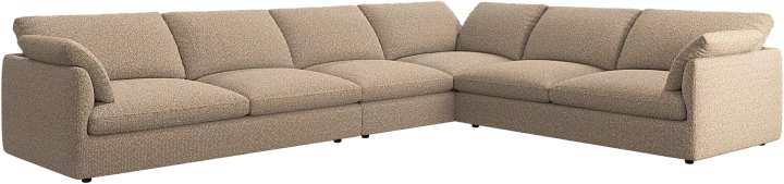 Угловой диван Milano - Avellino ткань бежевого  цвета 3251 -  Под заказ