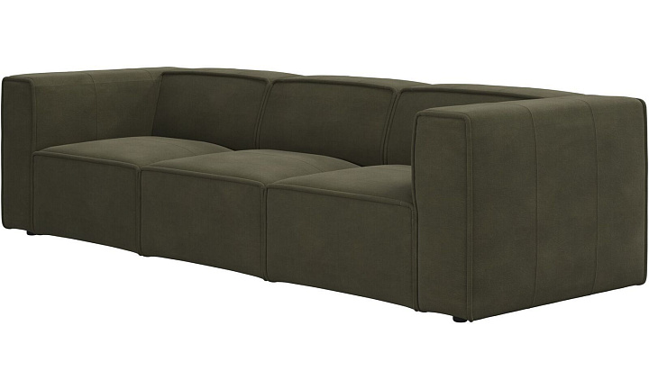 Диван Carmo - York  5121 Kожа светло-зеленая -  Под заказ