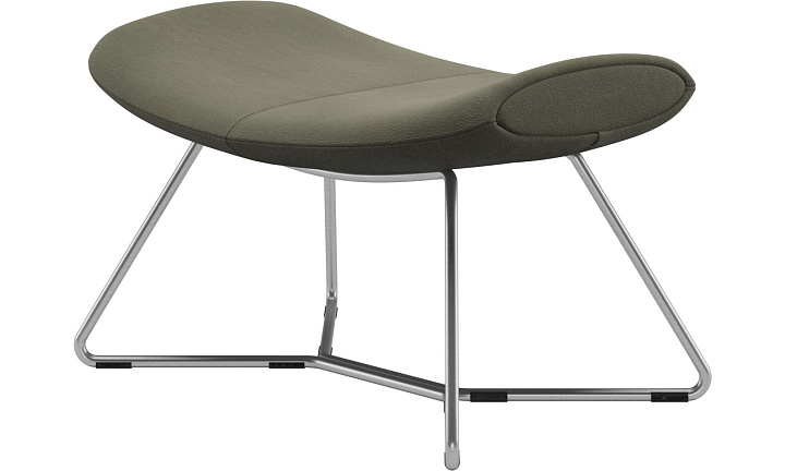 Подставка для ног Imola - York  5121 Kожа светло-зеленая -  Под заказ