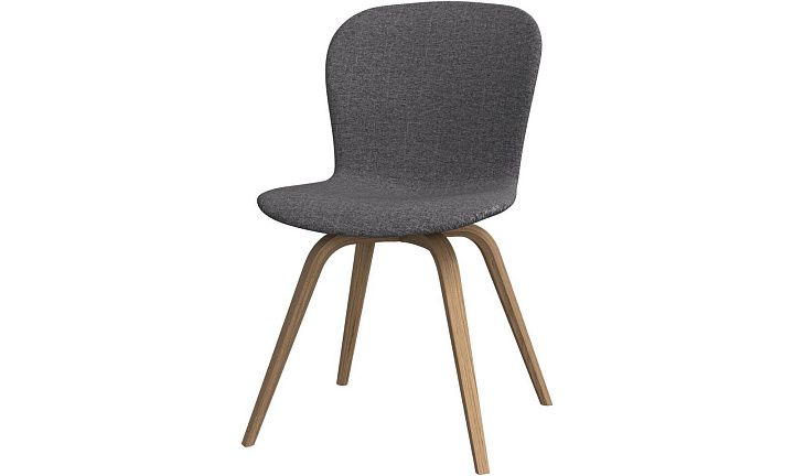 Обеденный стул Hauge - Tomelilla fabric 3142 Grey  -  Под заказ