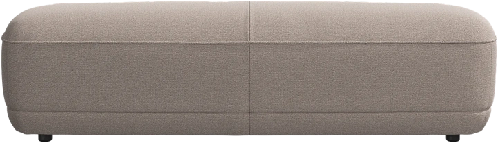 Скамейка Bolzano - Arezzo ткань светло-коричневого цвета 3332 -  Под заказ