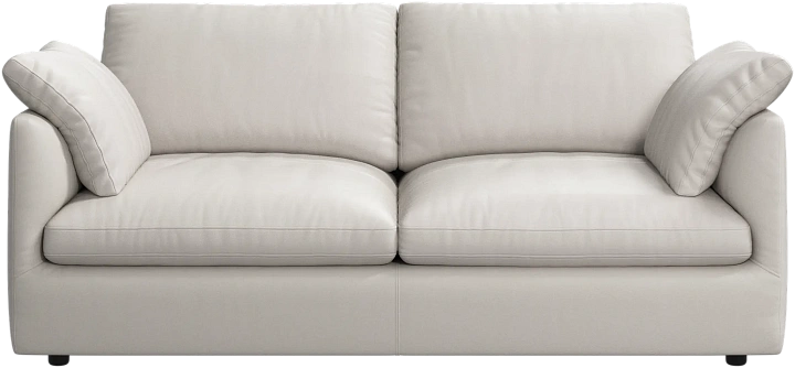 2-х местный диван Milano - Nordic Grain кожа светло-бежевого цвета 5136 -  Под заказ