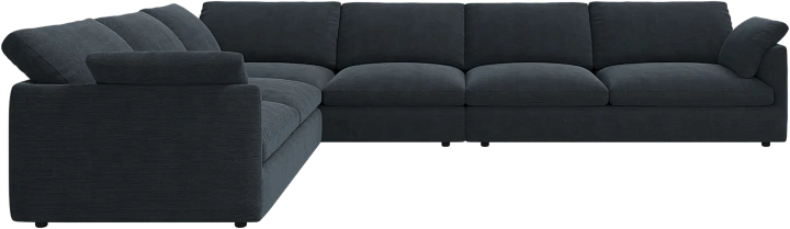 Угловой диван Milano - Skagen 3164 Стальная ткань  -  Под заказ