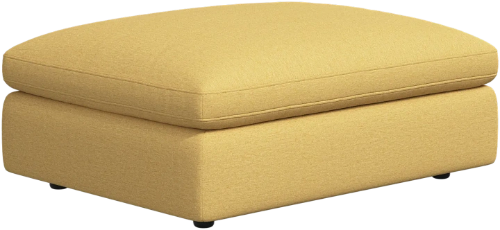 Пуф Milano - Capri ткань горчичного цвета 3234 -  Под заказ
