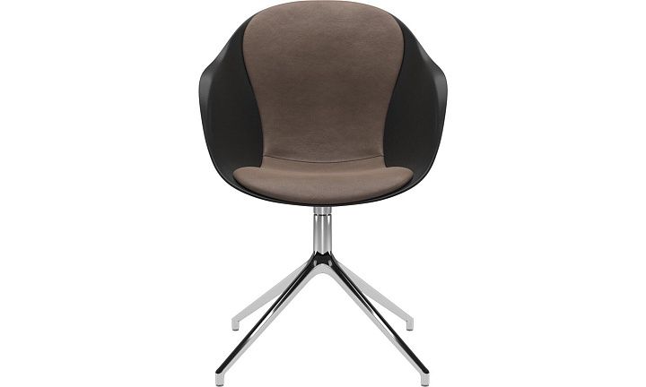 Cтул Adelaide с функцией вращения - York 5122 Кожа светло-коричневого цвета  -  Под заказ