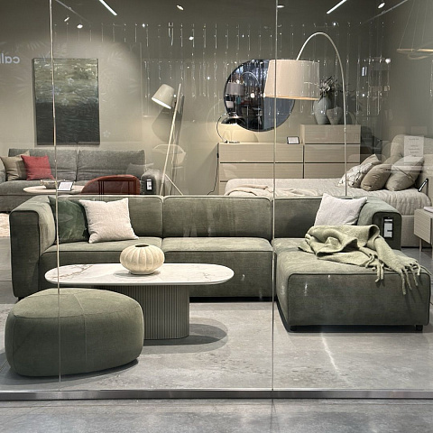 Диван Carmo с электромодулем и модулем для отдыха