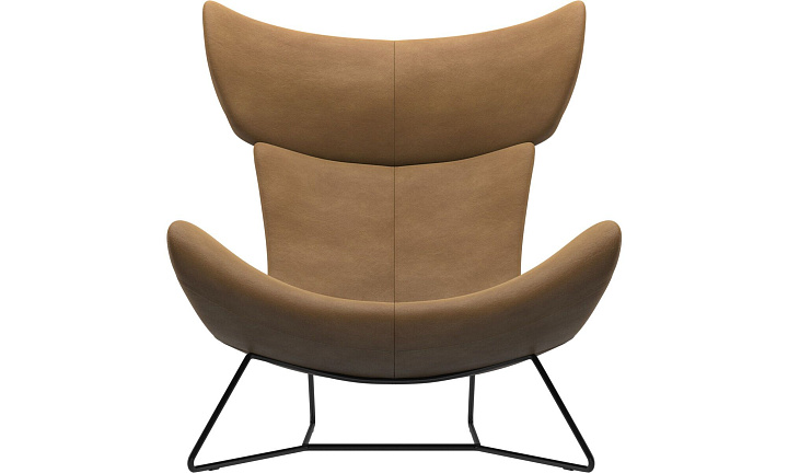 Кресло Imola - York 5120 Kожа коньячного цвета  -  Под заказ