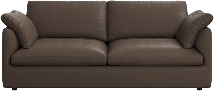 2.5 местный диван Milano - Nordic Vintage кожа 5151 серо-коричневого цвета -  Под заказ