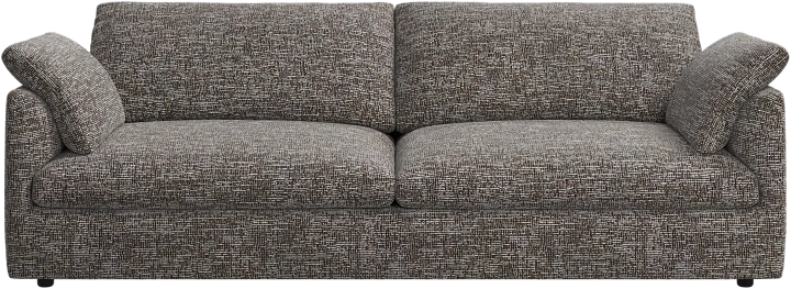 3-х местный диван Milano - Tuscany коричневого цвета 3202 -  Под заказ