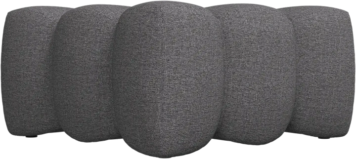 Пуф Nawabari - Tomelilla fabric 3142 Grey  -  Под заказ