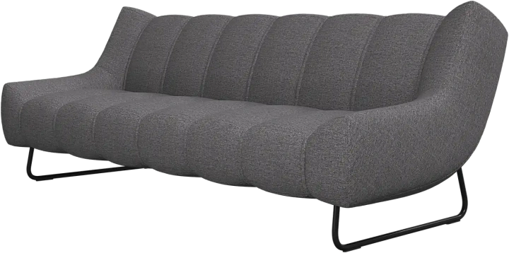 3-х местный диван Nawabari - Tomelilla fabric 3142 Grey  -  Под заказ