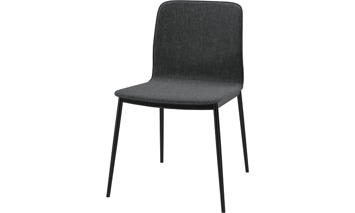 Обеденный стул Newport - Napoli 2255 Ткань цвета серого камня -  Под заказ