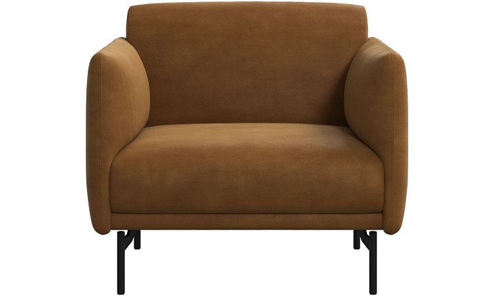 Кресло Berne - York 5120 Kожа коньячного цвета  -  Под заказ