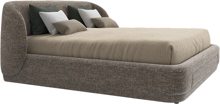 Кровать Bolzano - Tuscany бежевого цвета 3201 -  Под заказ