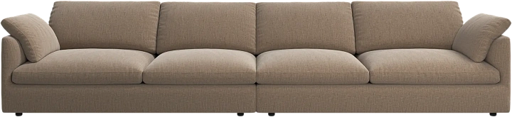 4-х местный диван Milano - Napoli 2267 Ткань песочного цвета -  Под заказ