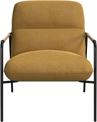 Кресло Terni - Tomelilla fabric 3143 Mustard  -  Под заказ