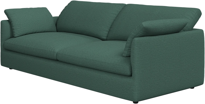 3-х местный диван Milano - Capri ткань зеленого цвета 3232 -  Под заказ