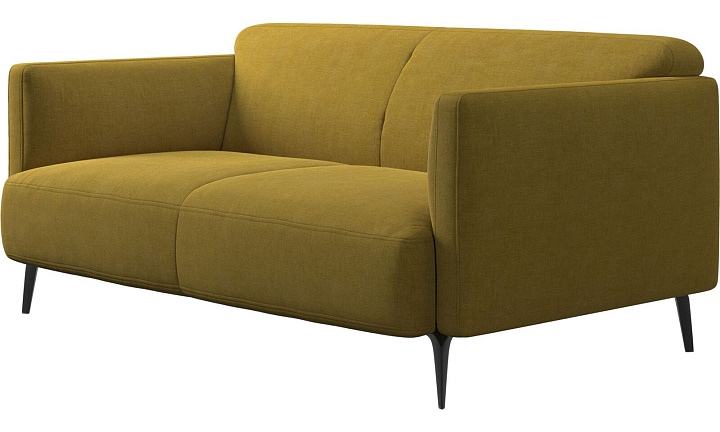 2-х местный диван Modena - Tomelilla fabric 3143 Mustard  -  Под заказ