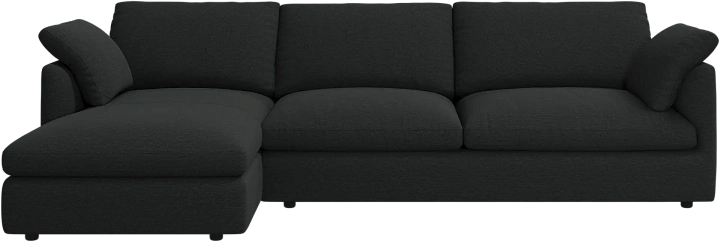 Угловой диван Milano -  Nani 2111 Ткань темно-серого цвета -  Под заказ