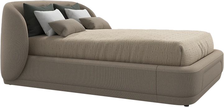 Кровать Bolzano - Skagen 3161 Песочная ткань  -  Под заказ