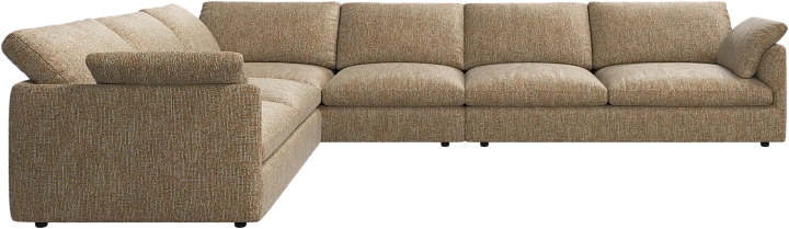 Угловой диван Milano - Tuscany горчичного цвета 3205 -  Под заказ