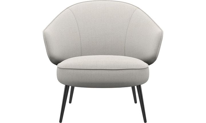 Кресло Charlotte - Lazio 3090 Ткань белого цвета  -  В наличии