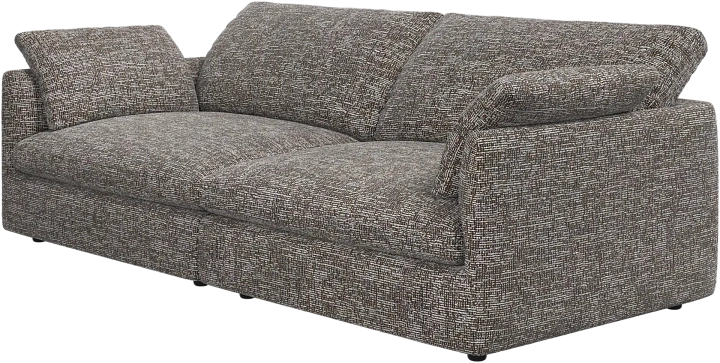 3-х местный диван Milano из двух модулей - Tuscany коричневого цвета 3202 -  Под заказ