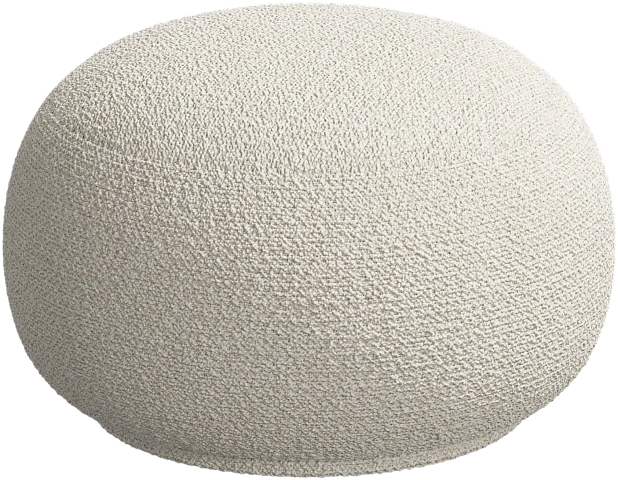 Пуф Sweet Art - Rimini ткань светло-бежевого цвета 3083 -  Под заказ