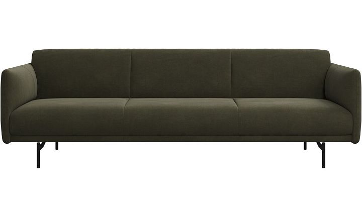 3-х местный диван Berne - York  5121 Kожа светло-зеленая -  Под заказ