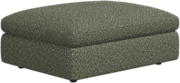 Пуф Milano - Avellino ткань зеленого  цвета 3252 -  Под заказ