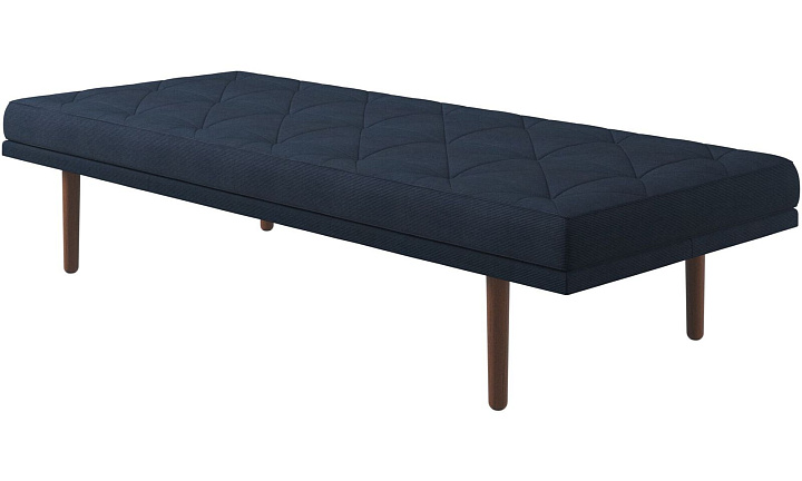 Кушетка Fusion - Skagen 3163 Темно-синяя ткань  -  Под заказ