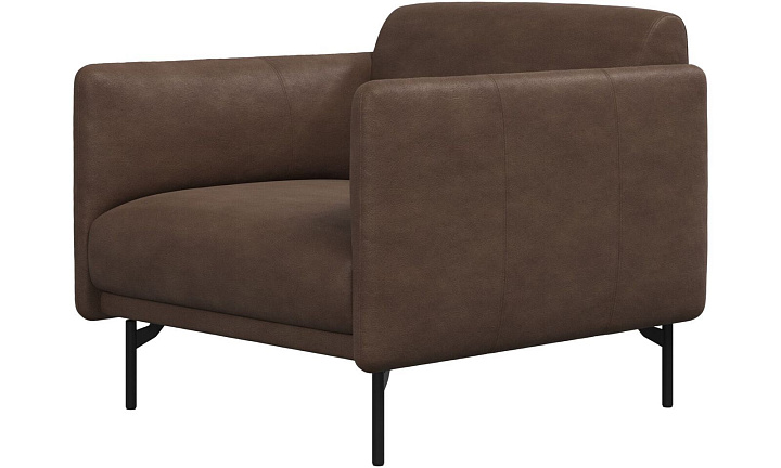 Кресло Berne - York 5122 Кожа светло-коричневого цвета  -  Под заказ