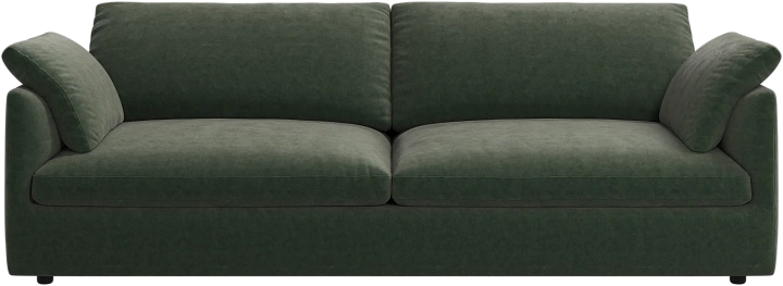 3-х местный диван Milano -  Ravello 3223 Ткань  пыльно-зеленого цвета  -  Под заказ