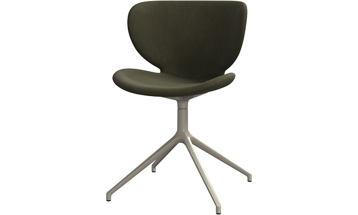 Cтул Hamilton с функцией вращения обивка - York  5121 Kожа светло-зеленая -  Под заказ